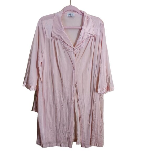 Vanity Fair Vintage Set Of 2 Lightweight Robes Size L - Picture 2 of 8
